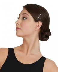 Capezio Women’s Sparkle Bobby Pins Silver Clear One Size – ABH4001