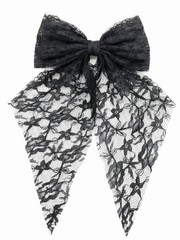 Large Bow Hair Clip Ribbon Bowknot Barrette Hairpin For Women Girls