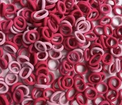 Men Women Hair Ties Soft Seamless Hair Bands Fr Thick Thin Hair Ponytail Holders