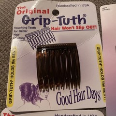 4 Combs Good Hair Days Grip Tuth Hair & Conair Small Bobby Pins Vintage