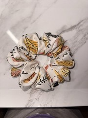 Handmade Hair Tie Scrunchie 7 XL- 5 Count Surprise Box