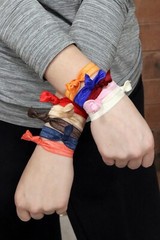 50 NEURTAL Hair Ties Pre Pack elastic ponytail holders yoga wholesale lot value
