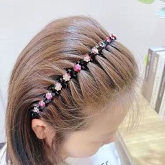 Headband Women Girl Hair Accessories Pearl Hair Band Simple Hair Loop Clip