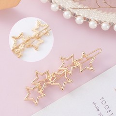Mxxipp Gold Star Hair Pin for Women, Classical 1 Count (Pack of 1),