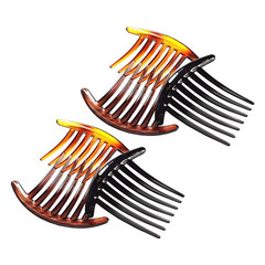 7 Tooth French Twist Comb, 3PCS Plastic Hair Clip, Hair Side Combs, Hair Accesso