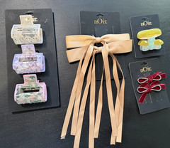 #4 Noir Nordstrom Multicolor Hair Accessories Lot 4 Piece