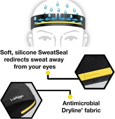 Halo Headband II 2 Inch Wide Pullover Sweatband Running Sports