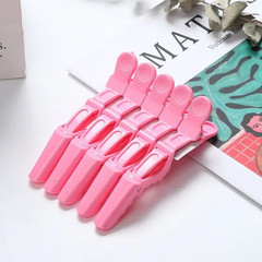 5PCS Alligator Hair Clips – Double-Hinged Plastic Sectioning Clamps for Salon