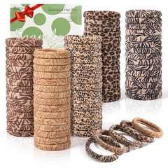 100PCS Seamless Elastic Hair Ties for Women Girls, No Damage Ponytail Holders fo