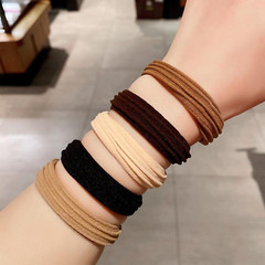 Men Women Hair Ties Soft Seamless Hair Bands Fr Thick Thin Hair Ponytail Holders