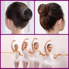 130PCS Hair Nets,30 Invisible Hair Nets (12, 24 Inch) for Ballet Recital,50 U…