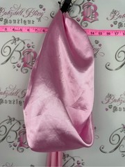 Hair turban wrap sleeping lounge shiny Satin Pink Durag Headwrap