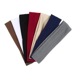 Sports Headbands for Women Stretchy Candy-Colored Sweatbands for Fitness Yoga