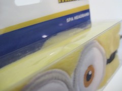 *RARE* Minions Spa Headband Despicable Me Cosmetic Plush Hair Accessories Band
