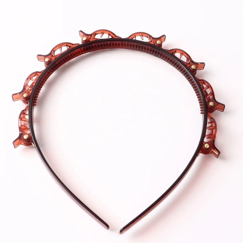 Butterfly Headband Braided Hair Clip Non Slip Hair Band