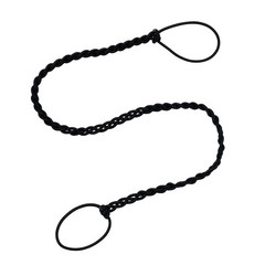 Regular Soft Hair Tie for Women, 1pc Midnight – Tangle Free Ponytail Holders …