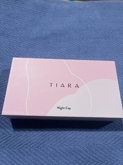 TIARA Night Cap Bonnet Silky Lightweight Breathable Black Sleeping Cap NEW