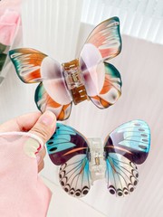 Acrylic Butterfly Hair Claw Trendy Hair Clips Hair Barrettes Hairpin Headw
