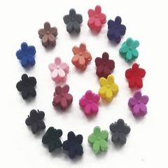 100 Piece Mini Hair Clips for Girls,Cute Candy Colors Flower Hair Pins for To…