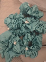 Indian Woman Wholesale Lot Large Hair Scrunchies Elastic Scrunchy Hair Bobbles