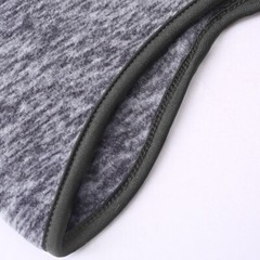1/2 Winter Ear Warmer with Ponytail Fleece Ear Warmer Headband for Women Running