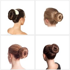 KISSBUTY Bun Maker (7 Count) – Hair Donut for French 1 Count (Pack of 7)