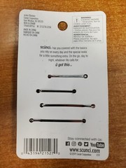 4 Packs of 4: Scunci Real Style Rhinestone Elegant Bobby Pins (5270) R7P6b
