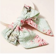 Antonia Floral Boho Peasant Hair Hipster Hippie Art Deco Farm Clip Bow Barrette