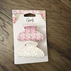 NWT, in Hand, Love Shack Fancy x Target Goody Small Claw Clips 2 Count.