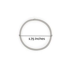Thin Hair Elastics – – 2mm Hair Ties for Fine Hair, 40 Count, Beige Blonde