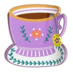 Unique Coffee Cup Print Hair Claw Light weight Durability Acrylic Hair Clip
