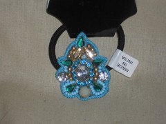 NWT Urban Outfitters Deepa Gurnani Teardrop Beaded Ponytail Holder