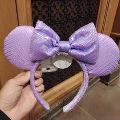 Disney Parks Mickey Magical Bow Belle Anna Minnie Mouse Ears Bow Headband Party