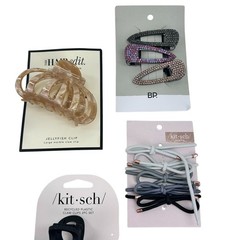 Scunci Kit-Sch HAIRedit BP Gimme DCN Jaw/Claw Clips and Other Assorted Shapes