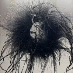 Slap Bangle Patting Circle Feather Slap Bracelets Wristband Hair Accessories