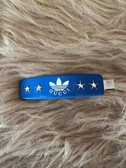 Gucci X Adidas Blue Hair Clip Unused