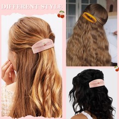 Vovii Cherry Claw Clips for Women, Cute 1 Count (Pack of 1), pink,brown