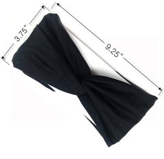 Yoga Headband Stretchable Turban Hairband headwrap for Women Girls Solid Color