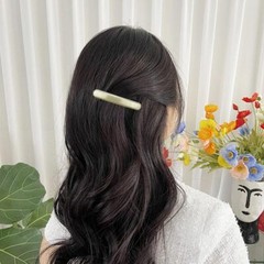 8PCS French Barrette Hair Clips for Women, Small Tortoise Shell Strong Hair Clip