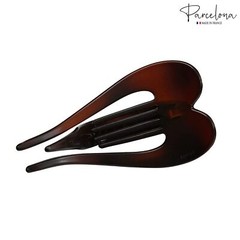 Parcelona French Pelican Large 5 Inches Side Slide Hair Claw Clip Clamp Clutcher