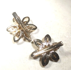 BBPD Hair Clips Flowers Rhinestone Faux Pearls Elegant Party Prom Wedding