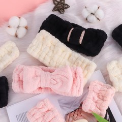 9 Pcs Spa Headband for Washing Face,Skincare Headband and Wristband Set,Women