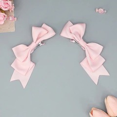 Kawaii Handmade Bow Hair Clip Anime Lolita Cosplay Headdress Hair Accessory
