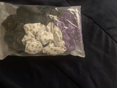 6 large scrunchies oversized for birthday gifts gym wedding outfit and so on