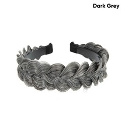 Headband Synthetic Hair Plaited Headband Braid Braided & Teeth Hair Band Beauty