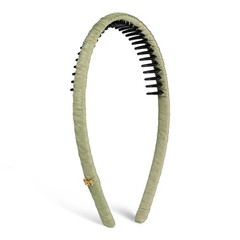 Upgraded Thin Headbands for , Non-Slip Polyester & Plastic Hair Bands with Te…