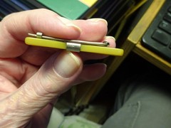 ANTIQUE “Bakelite Carved Barrette Hair Clip” STYLISH THRU THE AGES Office Glamor