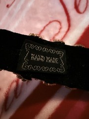 Hand Made Velvet Blingy Headband