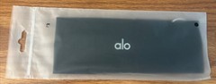 Alo Yoga Black Logo 3″ Wide Headband Unisex Adult/Teen One Size Athletic Fitness