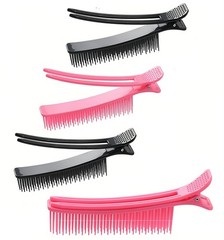 4 Pack Hair Sectioning Grip Clips for Styling, Coloring, Foiling, DIY Hairdressi
